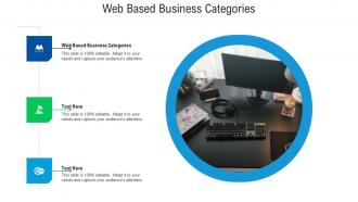 Web based business categories ppt powerpoint presentation inspiration format ideas cpb