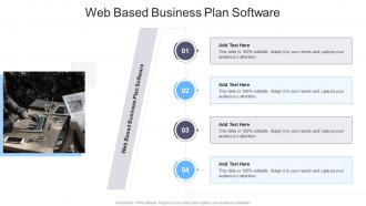 Web Based Business Plan Software In Powerpoint And Google Slides Cpb