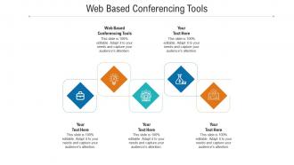 Web based conferencing tools ppt powerpoint presentation outline elements cpb