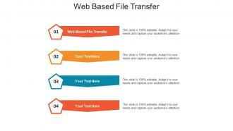 Web based file transfer ppt powerpoint presentation professional sample cpb