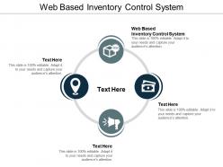 Web based inventory control system ppt powerpoint presentation styles layout cpb