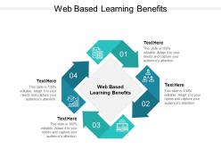 Web based learning benefits ppt powerpoint presentation show slide cpb
