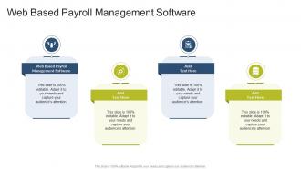 Web Based Payroll Management Software In Powerpoint And Google Slides Cpb