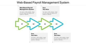Web based payroll management system ppt powerpoint presentation model information cpb