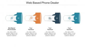 Web based phone dealer ppt powerpoint presentation outline tips cpb