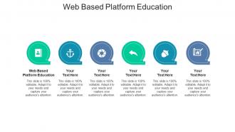 Web based platform education ppt powerpoint presentation styles template cpb