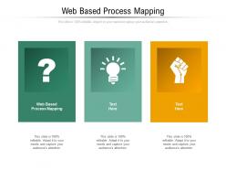Web based process mapping ppt powerpoint presentation infographic template ideas cpb