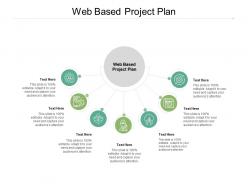 Web based project plan ppt powerpoint presentation show deck cpb