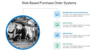 Web Based Purchase Order Systems In Powerpoint And Google Slides Cpb