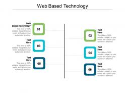 Web based technology ppt powerpoint presentation styles designs cpb