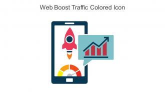Web Boost Traffic Colored Icon In Powerpoint Pptx Png And Editable Eps Format