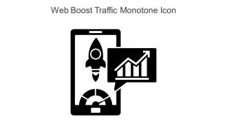 Web Boost Traffic Monotone Icon In Powerpoint Pptx Png And Editable Eps Format