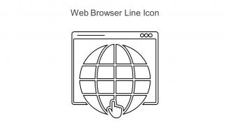 Web Browser Line Icon