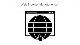 Web Browser Monotone Icon