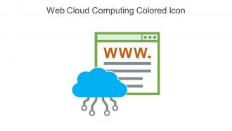 Web Cloud Computing Colored Icon In Powerpoint Pptx Png And Editable Eps Format