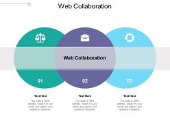 Web collaboration ppt powerpoint presentation outline graphic tips cpb