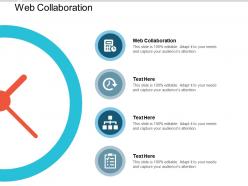 Web collaboration ppt powerpoint presentationmodel brochure cpb