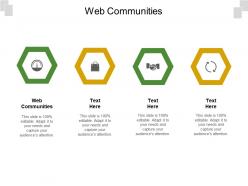 Web communities ppt powerpoint presentation ideas background cpb