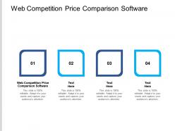 Web competition price comparison software ppt powerpoint presentation styles graphics cpb
