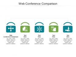 Web conference comparison ppt powerpoint presentation summary infographic template cpb