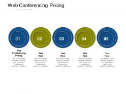 Web conferencing pricing ppt powerpoint presentation styles designs cpb