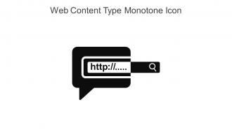 Web Content Type Monotone Icon In Powerpoint Pptx Png And Editable Eps Format