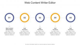 Web Content Writer Editor In Powerpoint And Google Slides Cpb