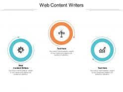 Web content writers ppt powerpoint presentation gallery slide cpb