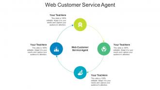 Web customer service agent ppt powerpoint presentation styles demonstration cpb