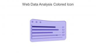 Web Data Analysis Colored Icon In Powerpoint Pptx Png And Editable Eps Format