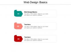 Web design basics ppt powerpoint presentation ideas example cpb