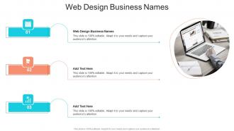 Web Design Business Names In Powerpoint And Google Slides Cpb