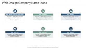 Web Design Company Name Ideas In Powerpoint And Google Slides Cpb