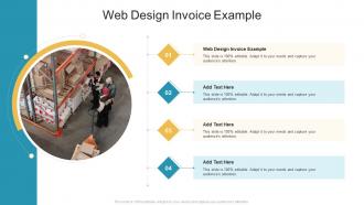 Web Design Invoice Example In Powerpoint And Google Slides Cpb