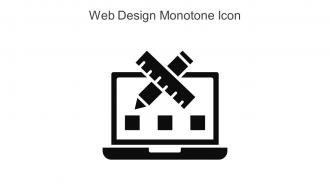 Web Design Monotone Icon In Powerpoint Pptx Png And Editable Eps Format
