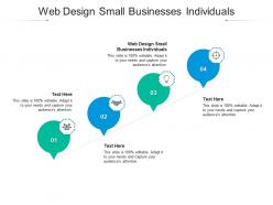 Web design small businesses individuals ppt powerpoint presentation summary demonstration cpb