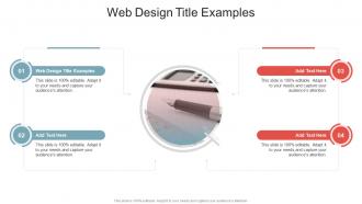 Web Design Title Examples In Powerpoint And Google Slides Cpb