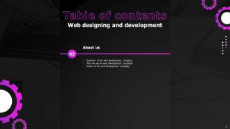 Web Designing And Development Powerpoint Presentation Slides Multipurpose Idea