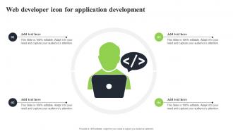 Web Developer Icon For Application Development
