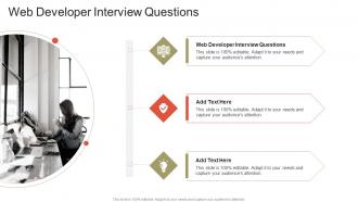 Web Developer Interview Questions In Powerpoint And Google Slides Cpb