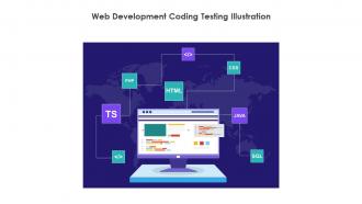 Web Development Coding Testing Illustration