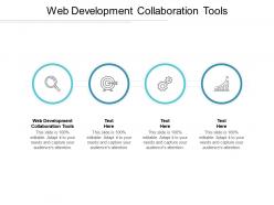 Web development collaboration tools ppt powerpoint presentation styles design cpb