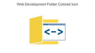Web Development Folder Colored Icon In Powerpoint Pptx Png And Editable Eps Format