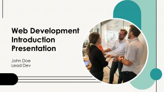 Web Development Introduction Presentation PPT Information AT