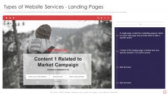 Web Development Introduction Website Services Landing Pages