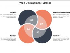 Web development market ppt powerpoint presentation outline design inspiration cpb