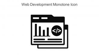 Web Development Monotone Icon In Powerpoint Pptx Png And Editable Eps Format