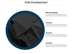 Web development ppt powerpoint presentation infographics graphics download cpb