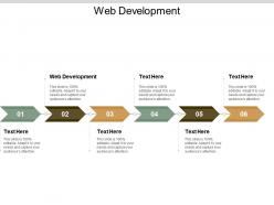 Web development ppt powerpoint presentation show slides cpb