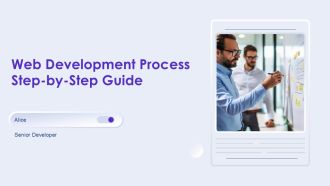 Web Development Process Step By Step Guide PPT Presentation AT